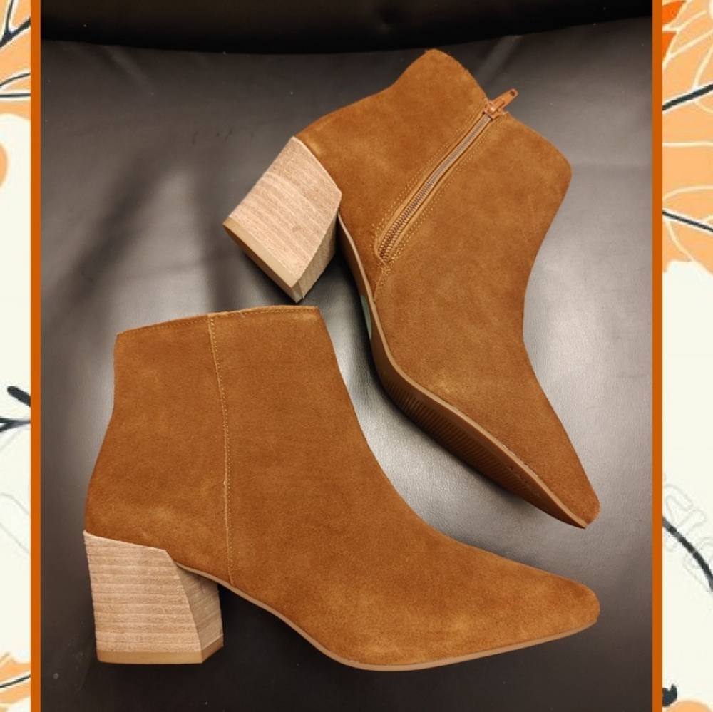 🍂🍂🍂Kensie Leather Booties🍂🍂🍂 - Picture 4 of 7